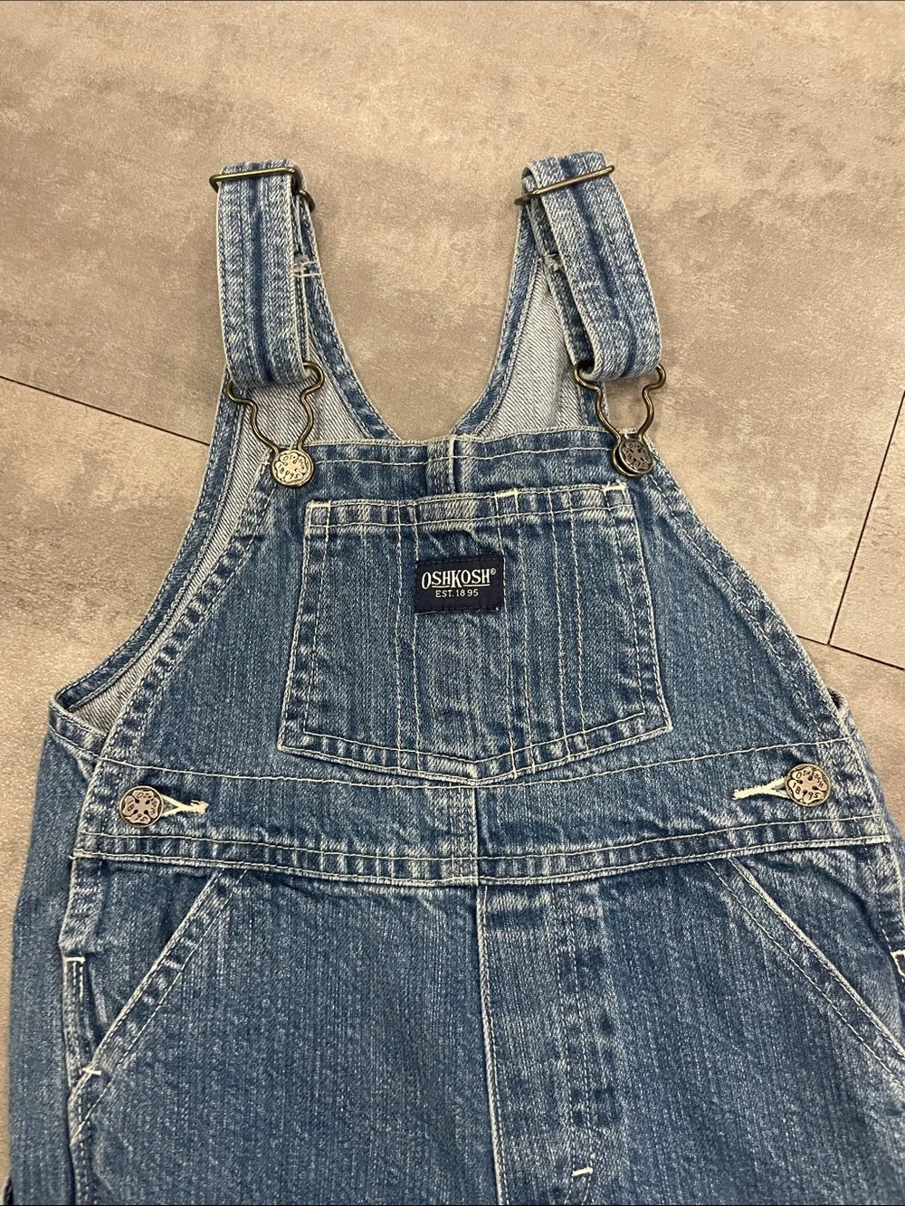 24 month OshKosh B'gosh Blue Denim Kids toddler Overalls